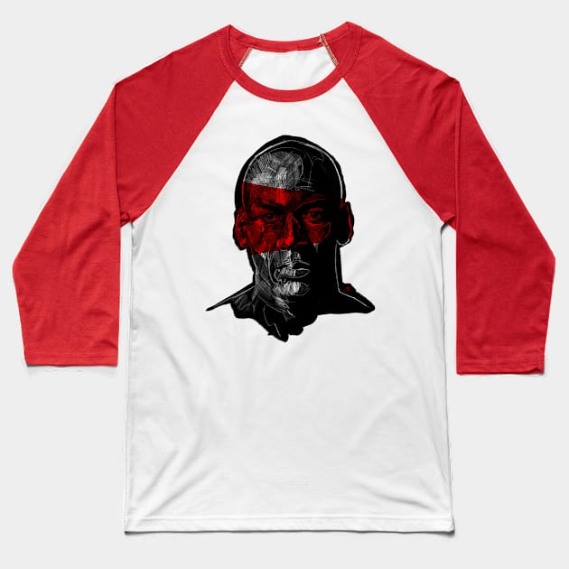 M Jordan Baseball T-Shirt by salohman